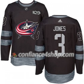 Adidas Maillot de Hockey Blue Jackets Seth Jones 3 1917-2017 100th Anniversary Noir Authentic - Homme